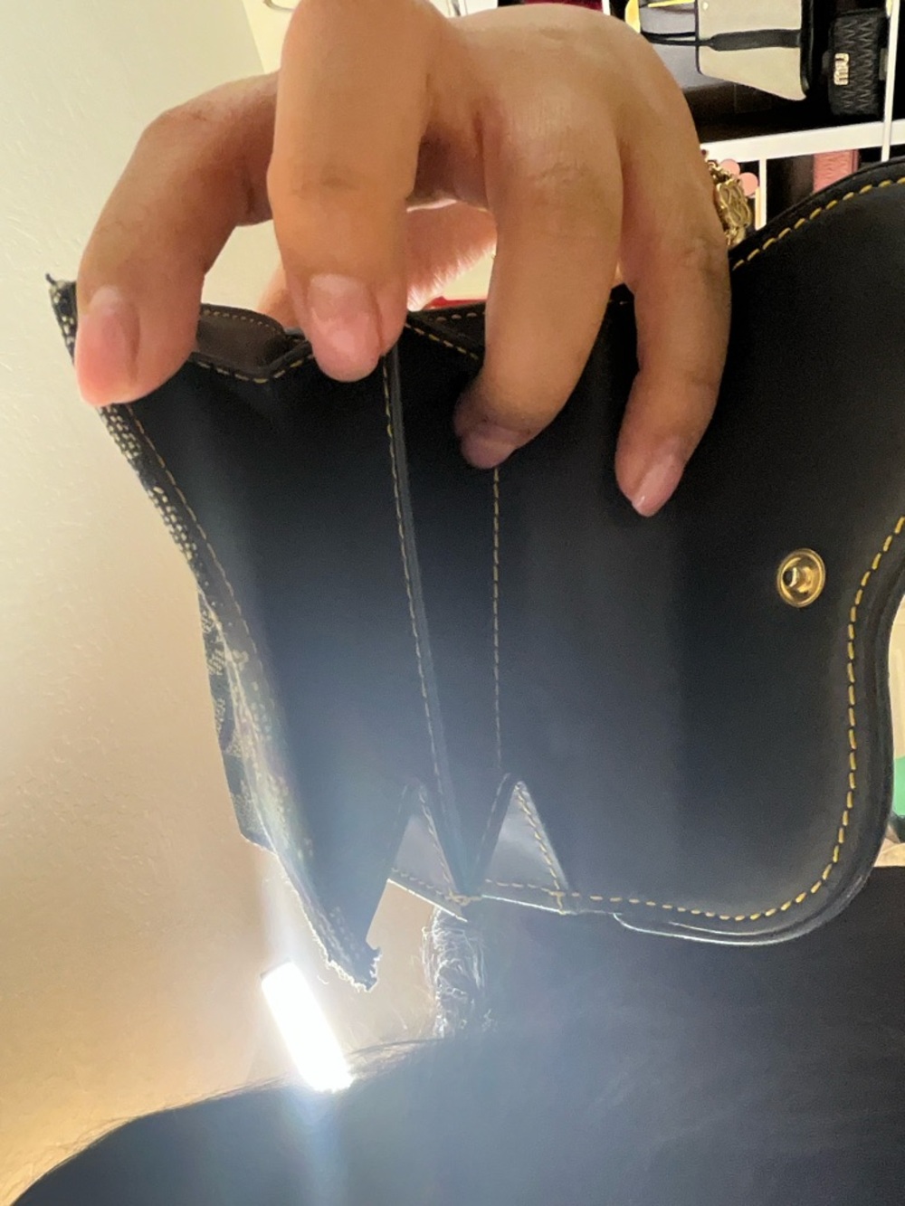 Dior compact wallet vintage - Picture 2 of 2